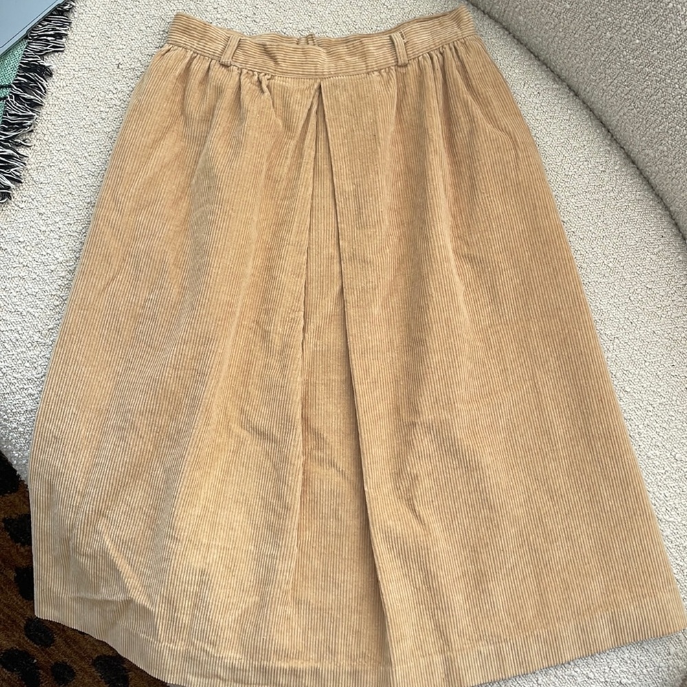Vintage Corduroy Skirt